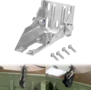 010-12784-02 Heavy Duty Transducer Mount Bracket, Transom Mount Bracket Compatible with Garmin Panoptix Transducer LVS32