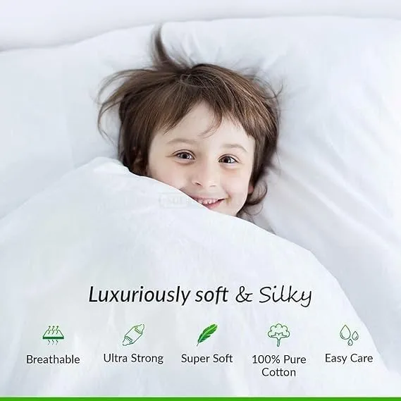 100% Pima Cotton 600 TC 4-Piece Top Split Head California King Sheets for Adjustable Beds, Designed for Sleep Number Beds- 32'' Split from The Top, 15" Deep Pocket Fit - White
