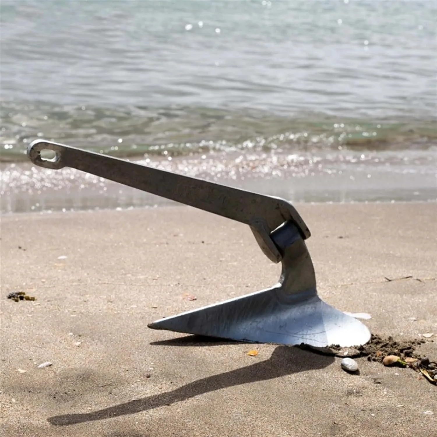 11lb-77lb Delta Style Boat Anchor, 316 Stainless Steel Boat Anchor for 13-85 Ft Boats