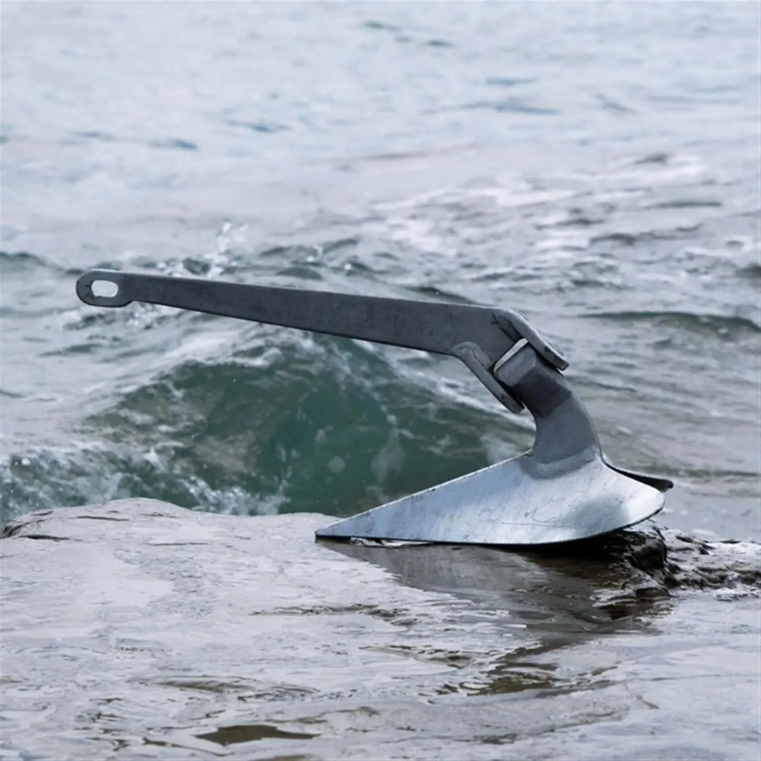 11lb-77lb Delta Style Boat Anchor, 316 Stainless Steel Boat Anchor for 13-85 Ft Boats