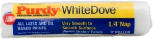 15 Pack of 9″ x 1/4″ Nap Purdy 14A662091 White Dove Roller Cover, Dralon
