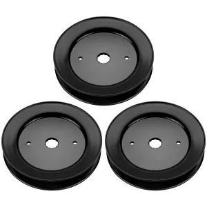 153532 173435 Spindle Pulley for Hu sqvarna Mower - 532173435 532153532 Mandrel Pulley Compatible with Po Ulan, AYP, Weed Eater 38" 48" Deck Lawn Tractor, Replaces 532129206 129206, 3 Pack