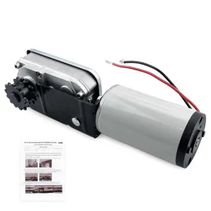 225008 rv Slide Out Motor Compatible with BAL Accu-Slide Cable Slide Out System, with R25076 R25076-1 RV Slide Out Gear Box and R25075 High Torque Motor for Travel Trailer Camper | 12V
