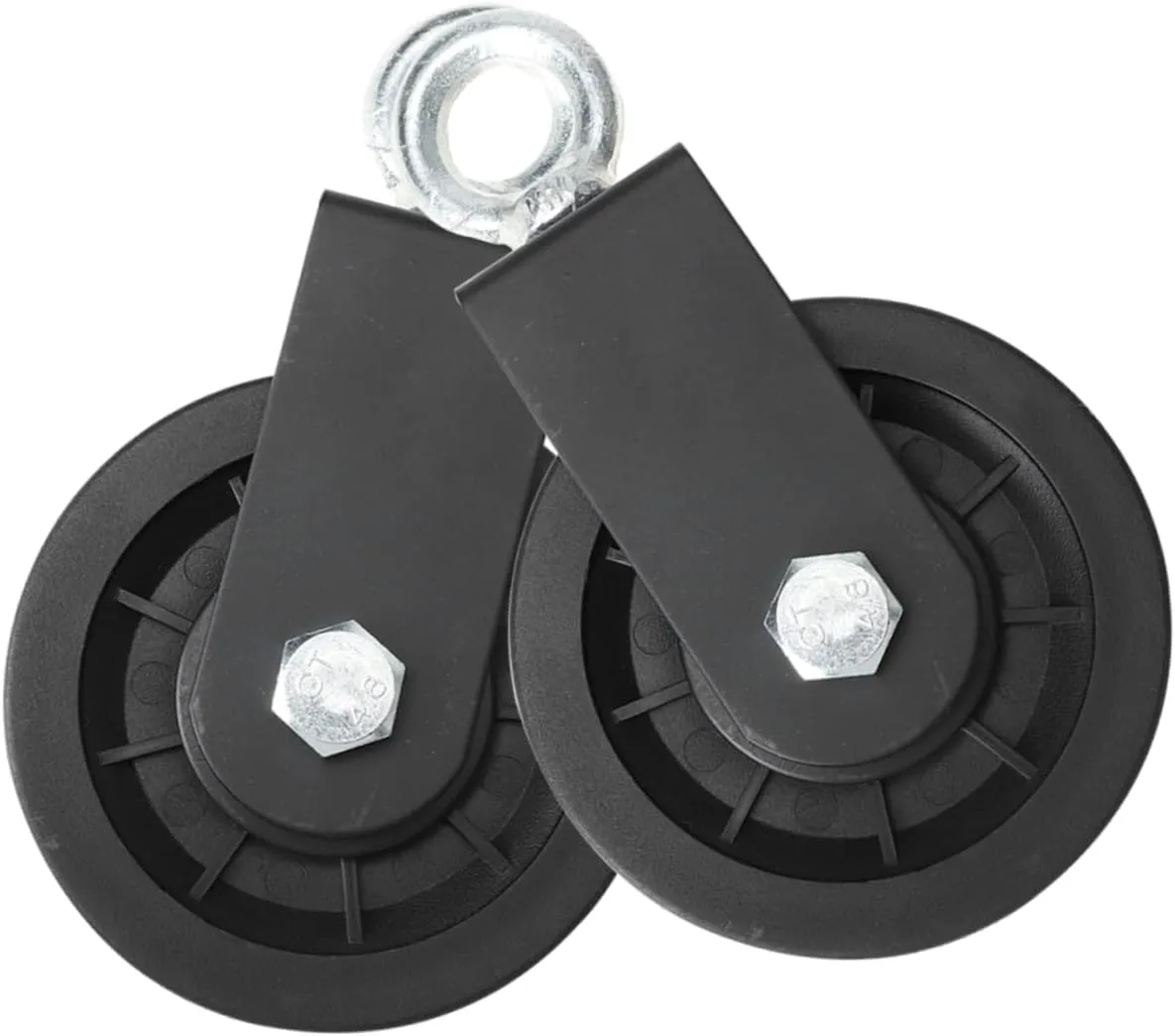 2pcs Cable Pulley Wheel for Equipment Attachment Durable and Strong for Home Gym Pulley System for Cable Machine Workouts and DIY Training