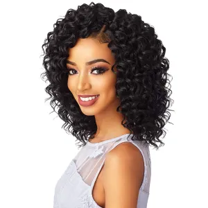 3 PACKS/LOT Sensationnel Synthetic Hair Crochet Braids Lulutress 2X Deep Twist 8" (1)