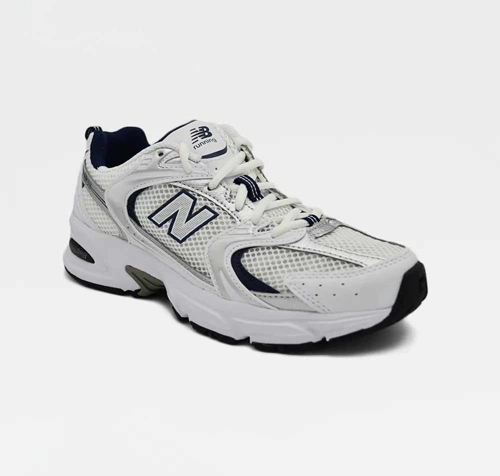 530 White Silver Navy