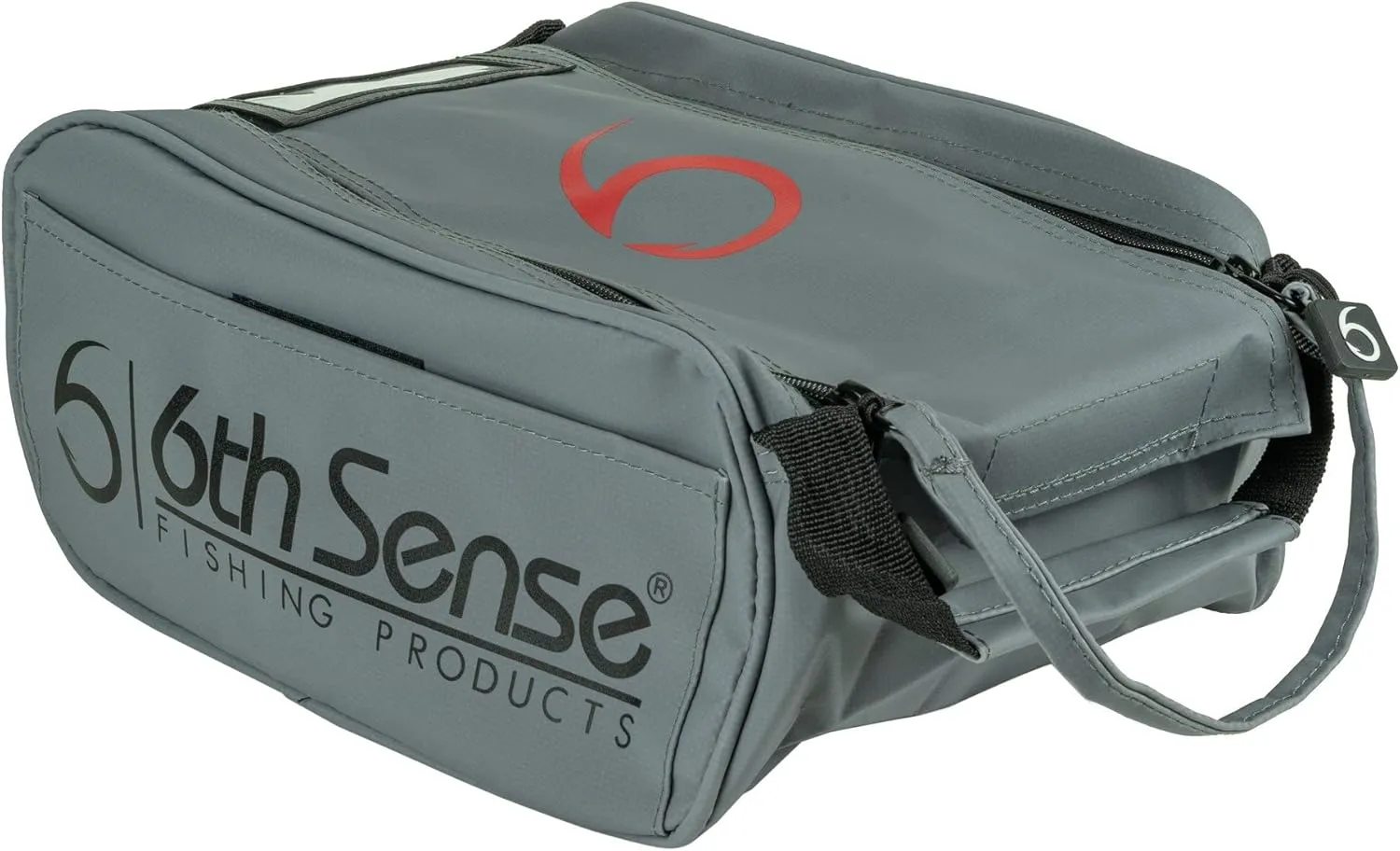 6th Sense Fishing Large Bait Bag – Durable Soft-Sided Storage for Soft Plastics (Gray)