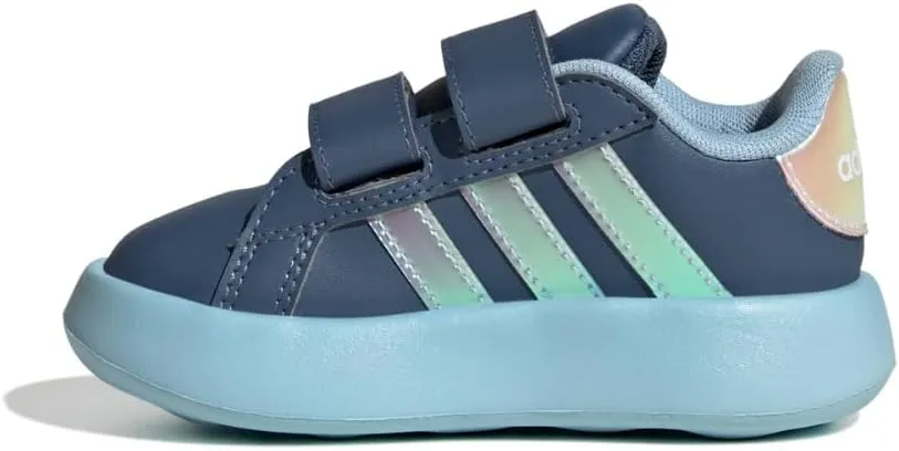 adidas Baby-Boy's Grand Court 2.0 Velcro Strap Sneaker