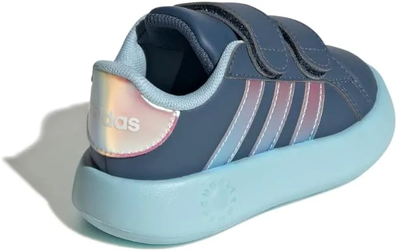 adidas Baby-Boy's Grand Court 2.0 Velcro Strap Sneaker