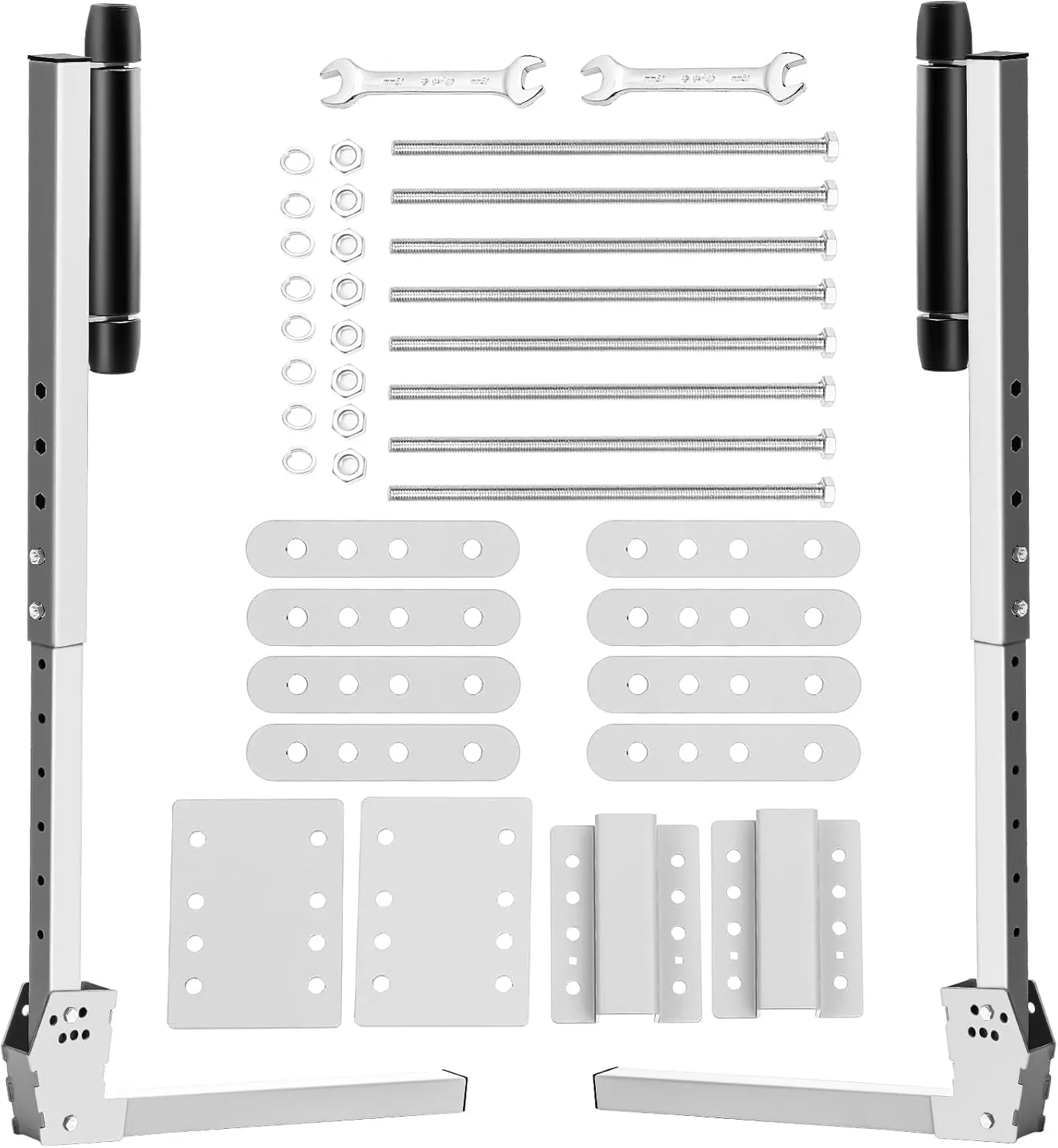 Adjustable Boat Trailer Guide-on, Boat Trailer Guide Side Roller Guides System for Fishing Boat or Sailboat Trailer