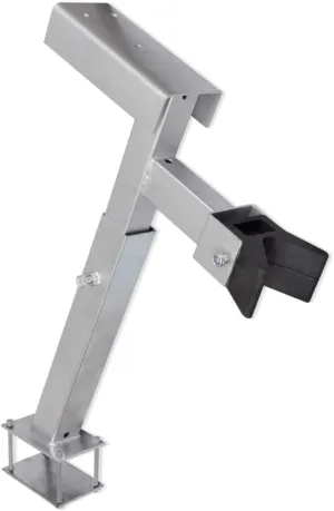 Adjustable Boat Trailer Winch Stand, Winch Stand Bow Support Capacity 1100-2200 lb, Height Adjustable 2' - 2' 4", Accessory