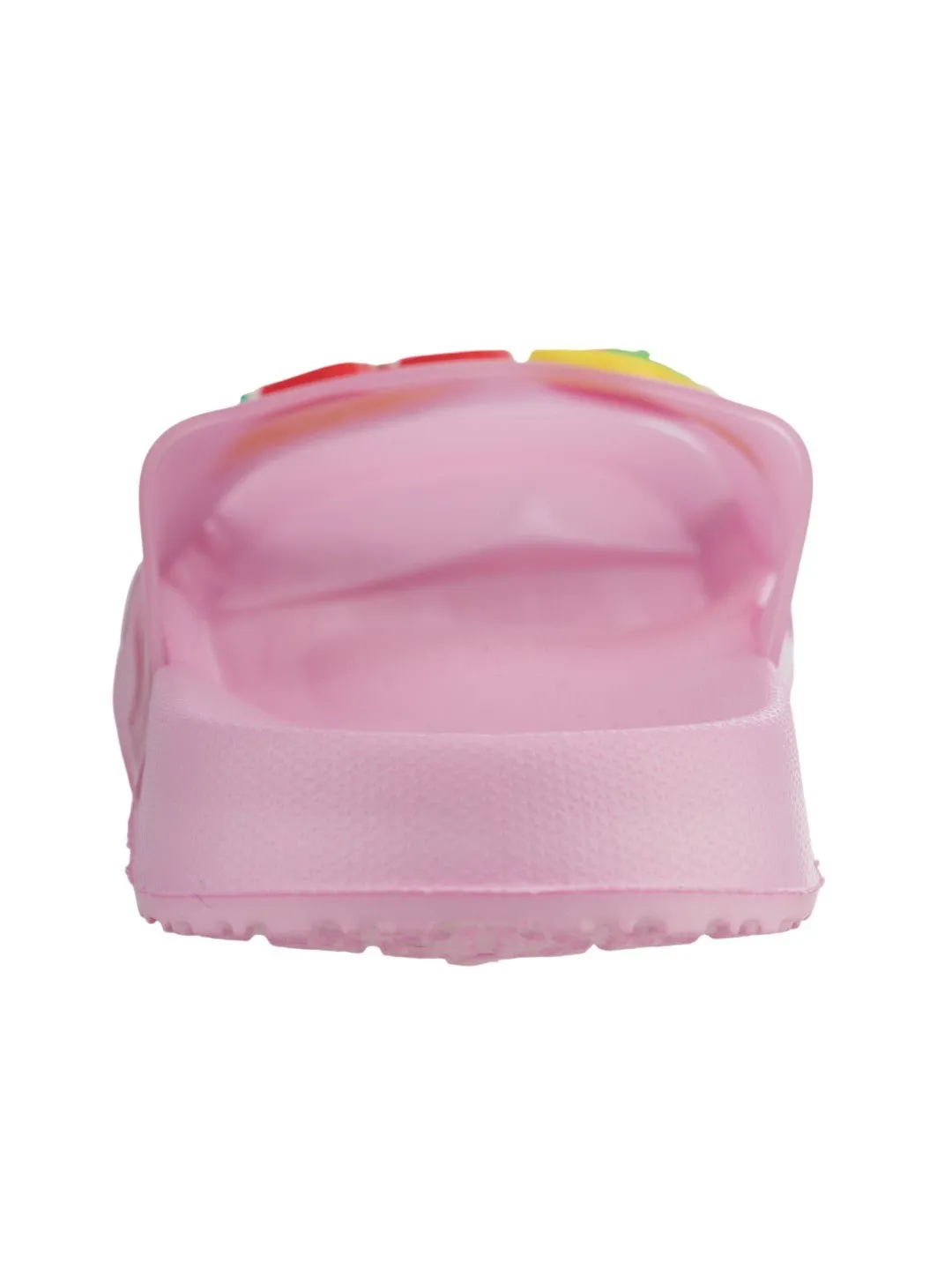 Adorable Fruit Charms with Lemon, Strawberry & Watermelon Accents for Girls- Pink