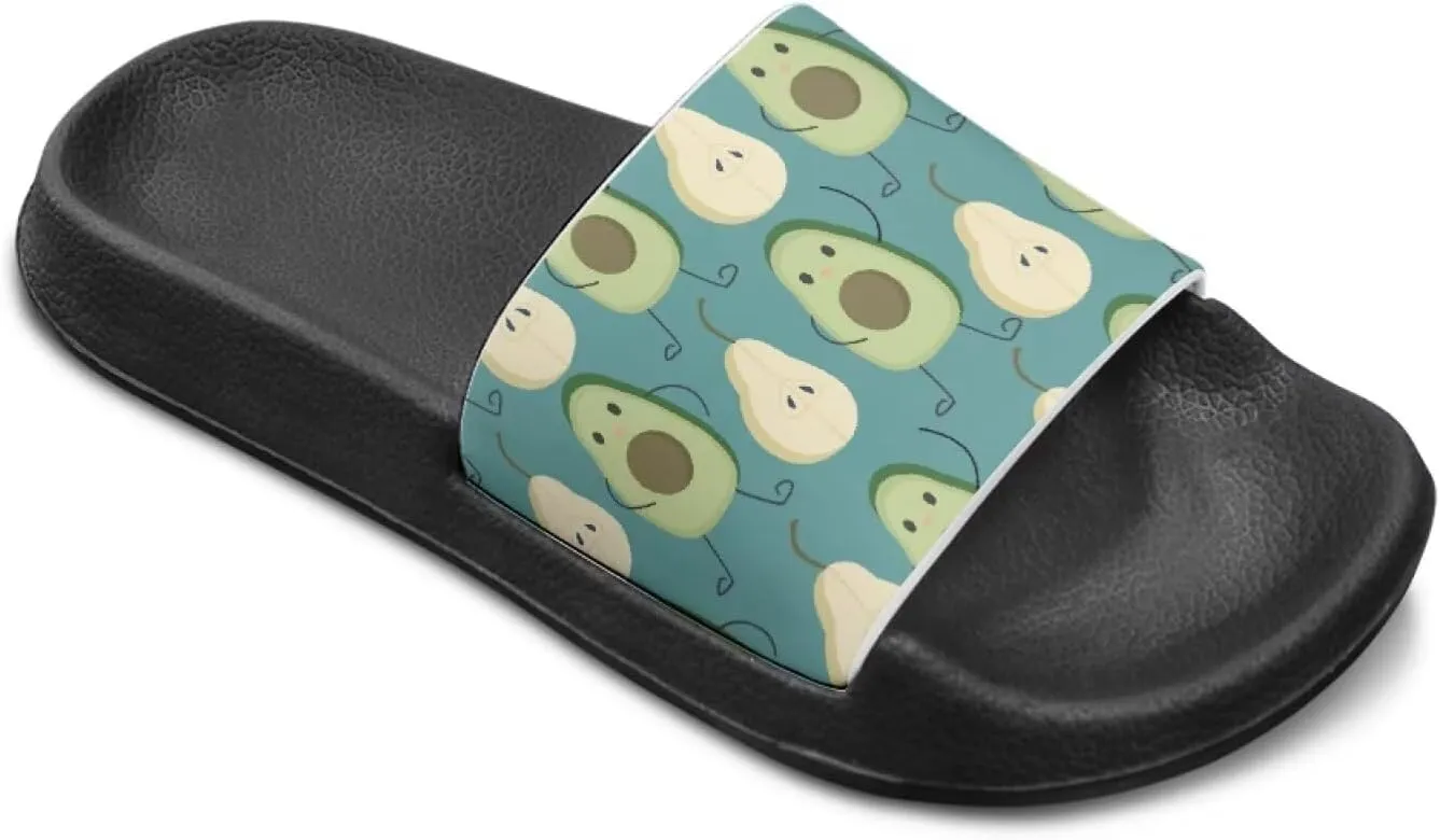 Adorable Slide Sandals for Boys Girls Slide Sandals Cartoon Youth Pool Shower Shoes Suitable for Outdoors
