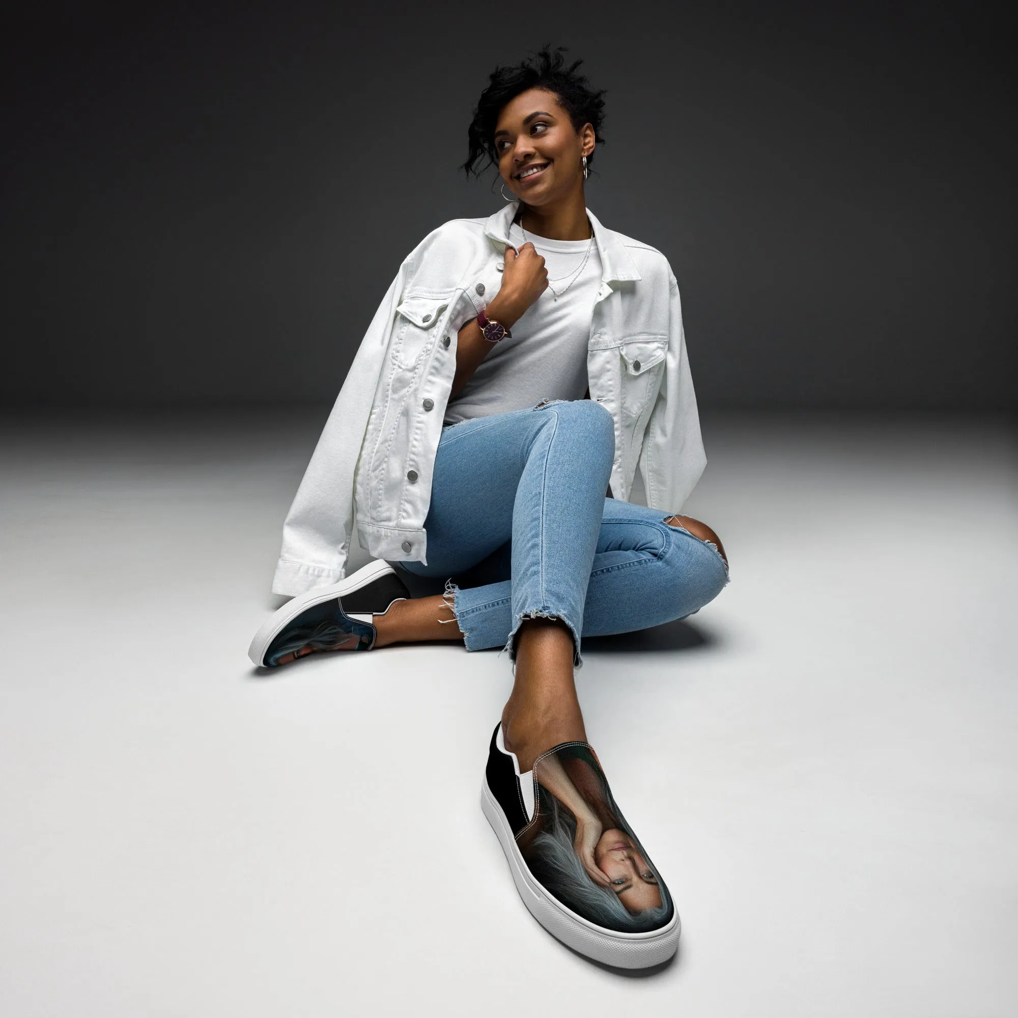 Ageless Wonder Women’s slip-on canvas shoes