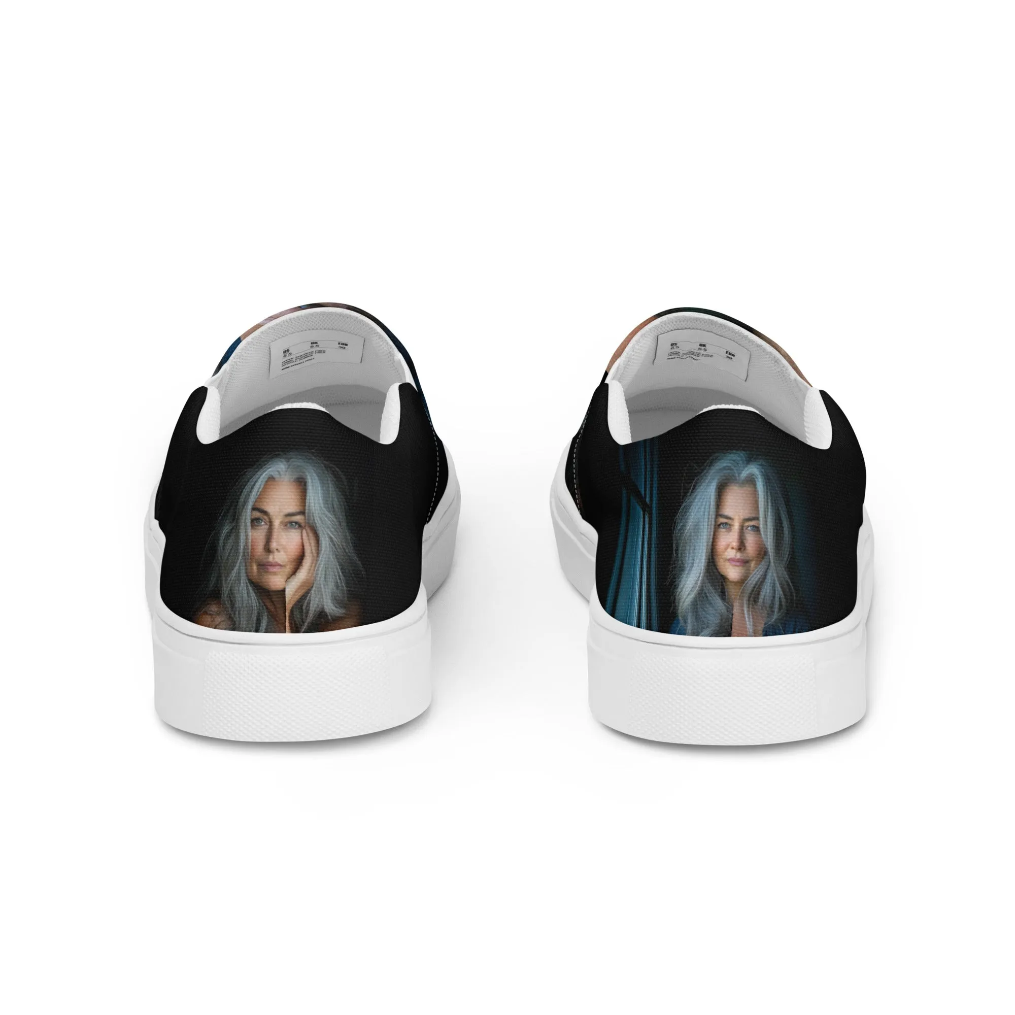 Ageless Wonder Women’s slip-on canvas shoes