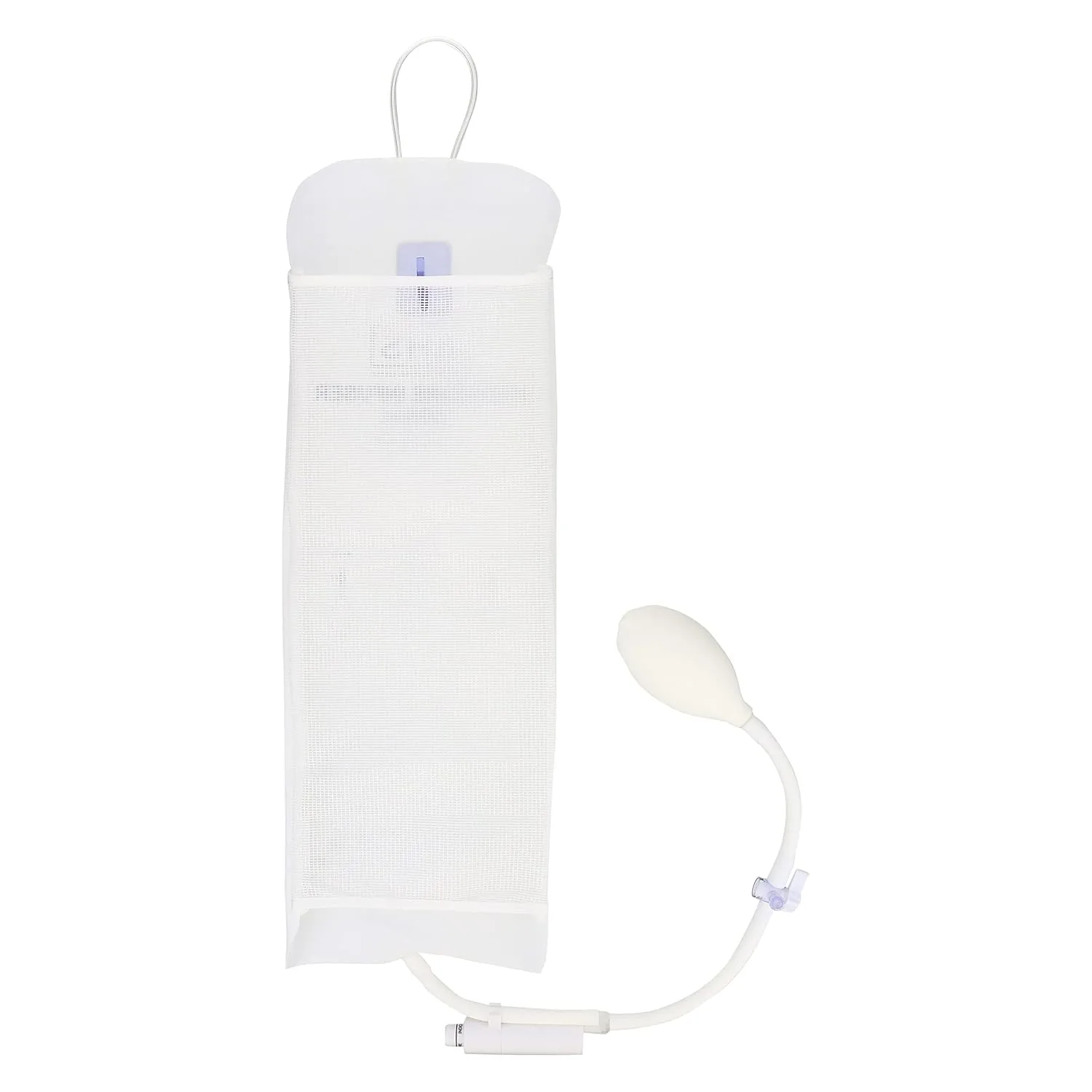 AHS American Hospital Supply Medical Pressure Infusion Bag 1000ml | IV Pole Infusion Sack with 3 Way Stopcock Smart Design and Easy to Use | Medical Supplies (Pack of 10)