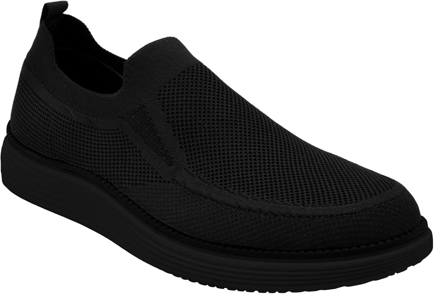 AKADEMIKS Men's Olney Knit Slip-On, Comfortable Lightweight Casual Shoes for Easy Wear