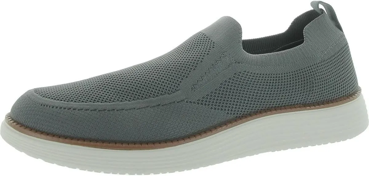 AKADEMIKS Men's Olney Knit Slip-On, Comfortable Lightweight Casual Shoes for Easy Wear