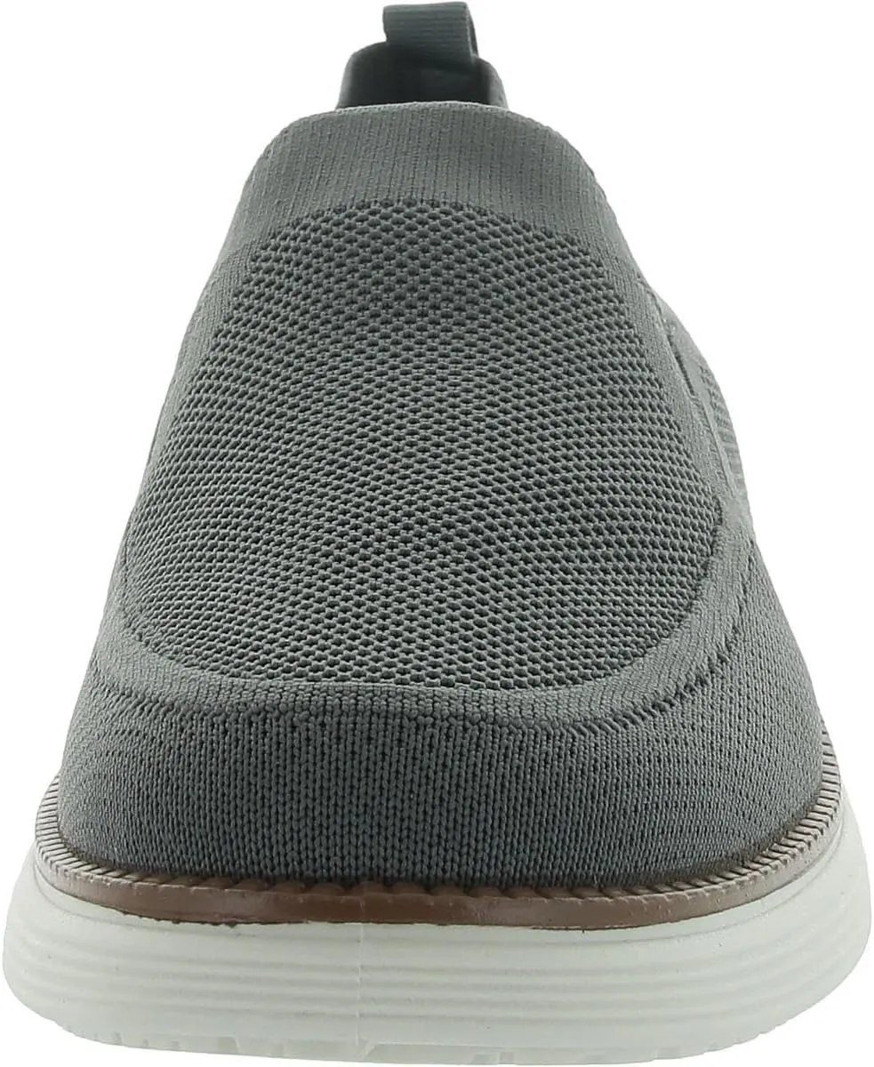 AKADEMIKS Men's Olney Knit Slip-On, Comfortable Lightweight Casual Shoes for Easy Wear