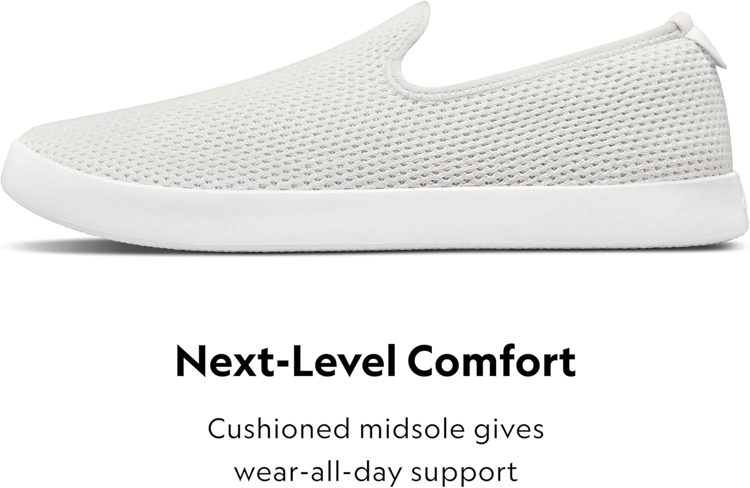 Allbirds Women’s Tree Loungers Everyday Slip-On Sneakers, Machine Washable Shoe Made with Natural Materials