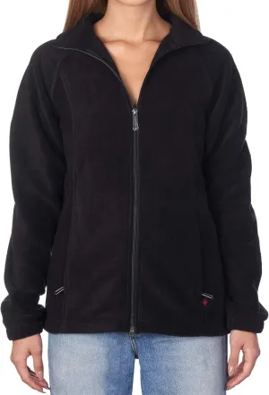 Alpine Swiss Jane Womens Full Zip Soft Polar Fleece Jacket