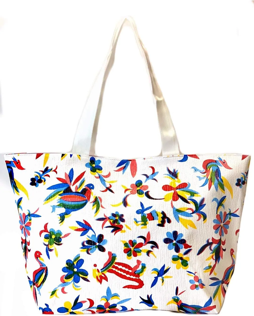 Alux Tote Bag for Women - Waterproof, Sturdy & Spacious Bag for Beach, Work, Gym, Travel - Eco-Friendly & Easy to Clean