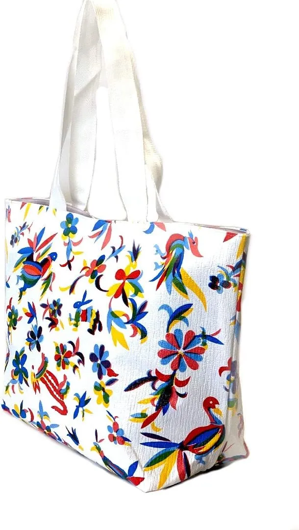 Alux Tote Bag for Women - Waterproof, Sturdy & Spacious Bag for Beach, Work, Gym, Travel - Eco-Friendly & Easy to Clean