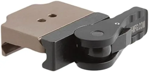 American Defense AD-21 STD FDE Riflescope Optic Mount, Flat Dark Earth