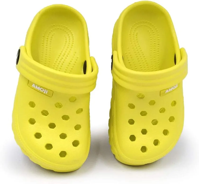 Amoji Kid Garden Clogs Slip On Shoes