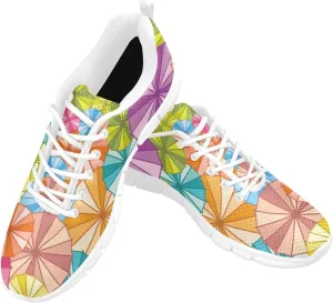 ANANGTEE Iridescent Tie-Dye Womens Sneakers Fashion Casual Comfortable Lightweight Breathable Arch Support Slip On Non-Slip Tennis Shoes Walking Shoes US13