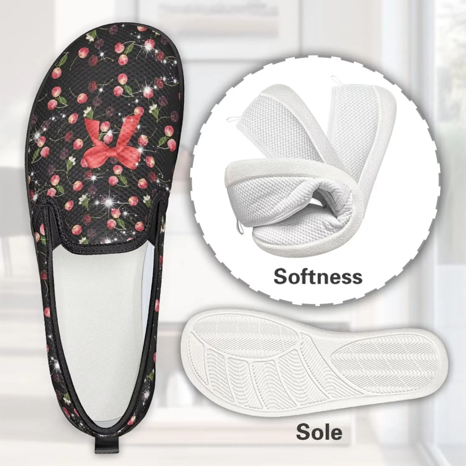 Animal Painted Women's Walking Shoes Fashion Casual Hand Free Slip On Sneakers Soft Breathable Gym Fitness Minimalist Comfy Traveling