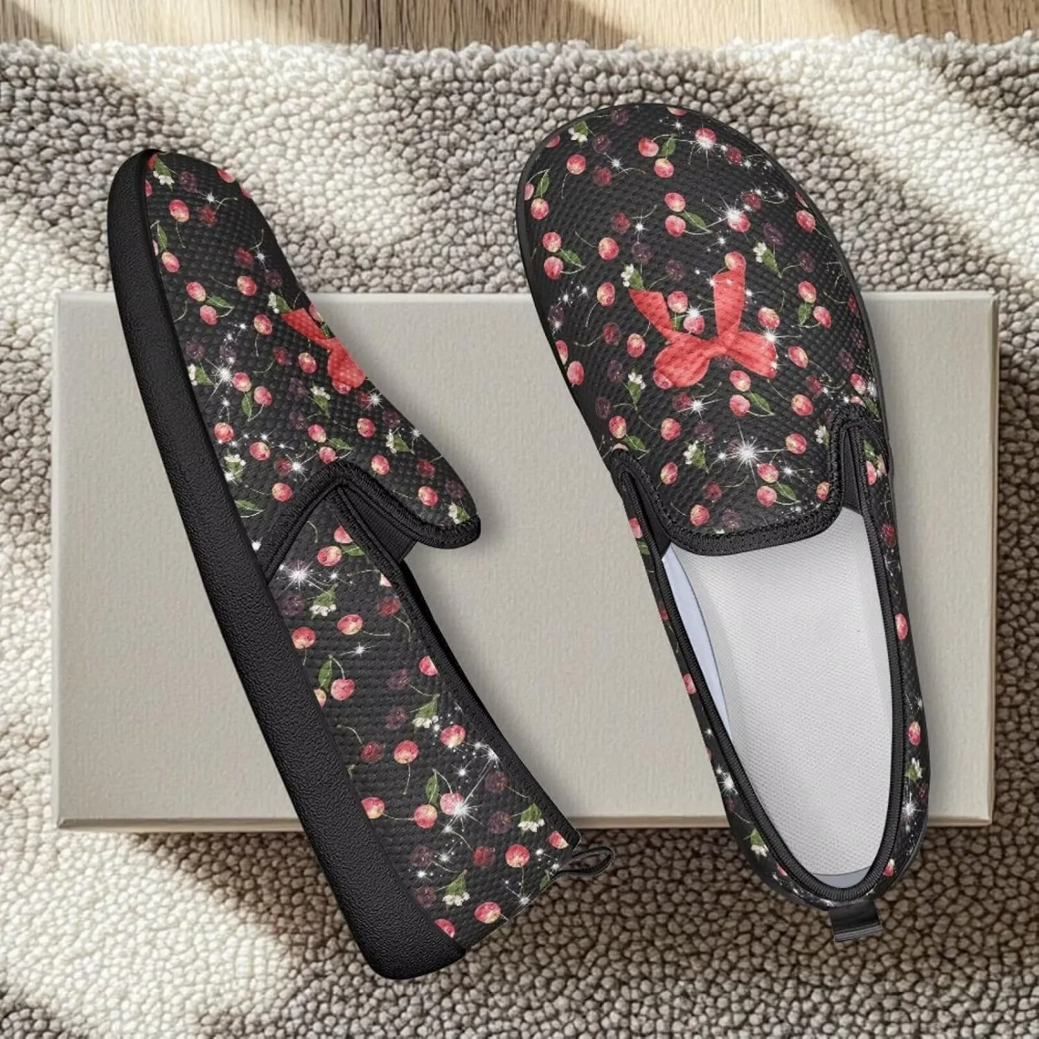 Animal Painted Women's Walking Shoes Fashion Casual Hand Free Slip On Sneakers Soft Breathable Gym Fitness Minimalist Comfy Traveling