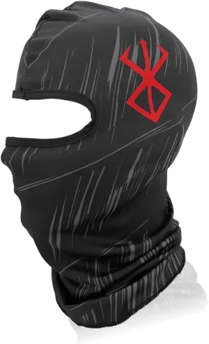 Anime Ski Mask with Design - Balaclava Summer Skii and Winter Masks for Men Women, Face Cover Windproof UV Protection