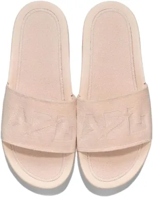 APL: Athletic Propulsion Labs Women's Techloom Velvet Slide, Creme, 8