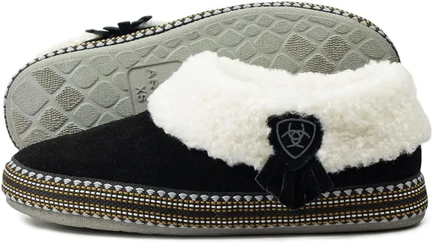 ARIAT Women's Warm Indoor & Outdoor Rubber Outsole Slip-on Melody Slippers