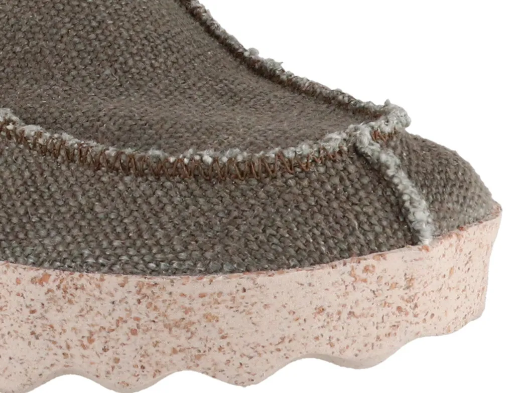 ASPORTUGUESAS Men Women Boatshoe 'City Line Chat', military