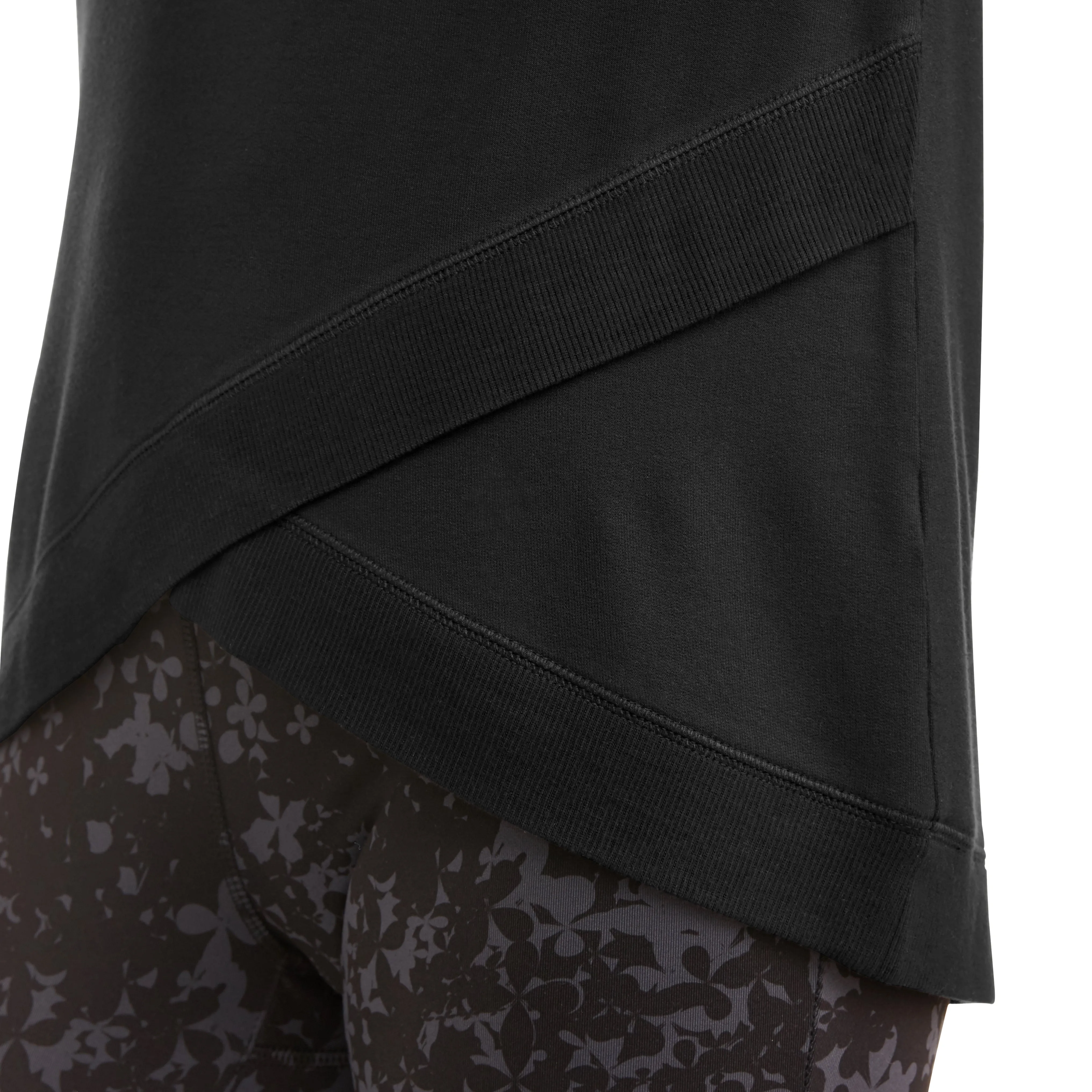 Avia Women's Athleisure Soft French Terry Tulip Hem Tunic Sweatshirt