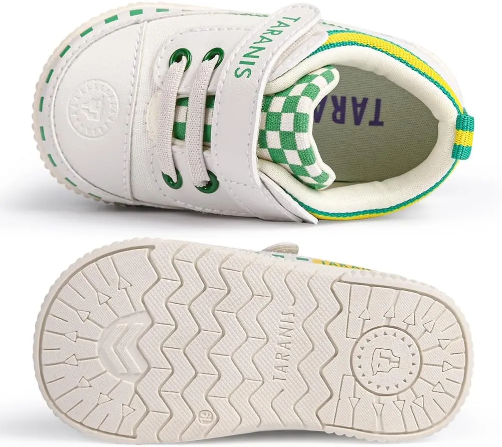 Baby Boys Girls Squeaky Shoes Anti-Slip Soft Rubber Sole Sneakers Toddler First Walkers
