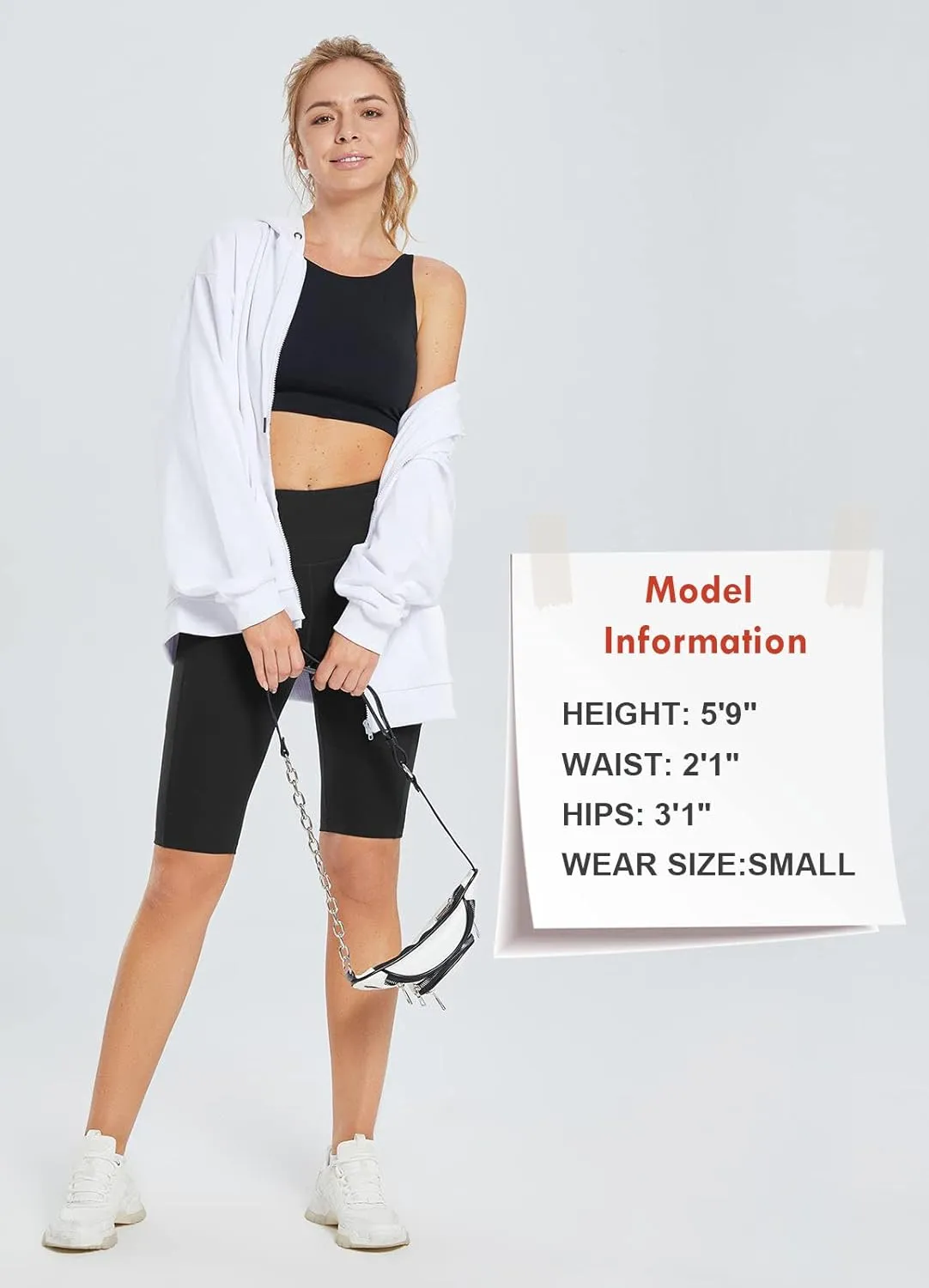baleaf Women's 10"/ 12" Long Biker Yoga Compression Shorts High Waist Knee Length Spandex Workout Shorts with Pockets Soft