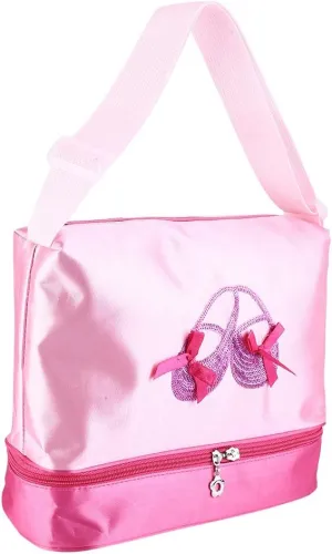 Ballet Bag, Dance Shoulder Bag Ballet Handbag, Ballerina Bag Large Capacity Sequined Storing Small Item for Girls Child Kids