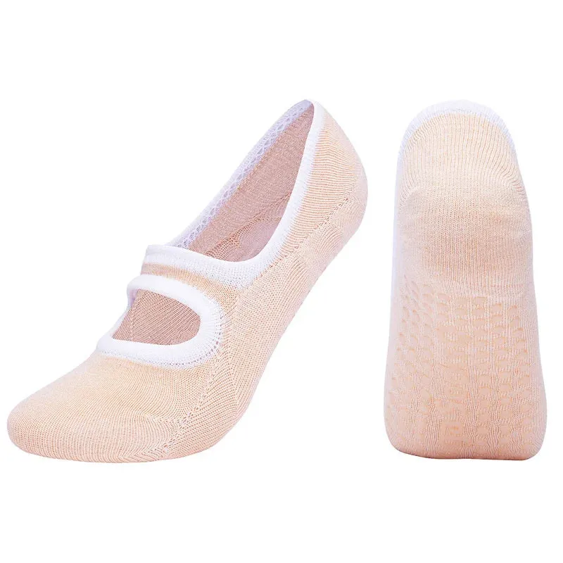 Ballet Barre 'Light Pink' Non-slip Socks