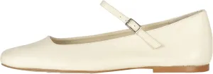 Ballet Flats Shoes for Women Square Toe Pull-on Style Mary Jane Inspired Design for Dressy Occasions and Vintage Charm