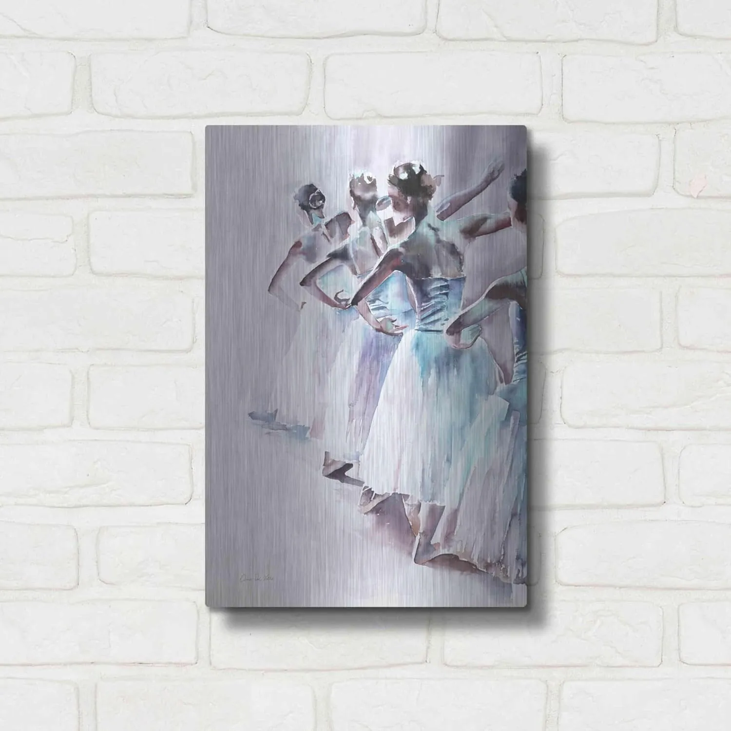 'Ballet II' by Alan Majchrowicz, Metal Wall Art, 12"x16"