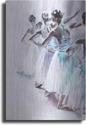 'Ballet II' by Alan Majchrowicz, Metal Wall Art, 12"x16"