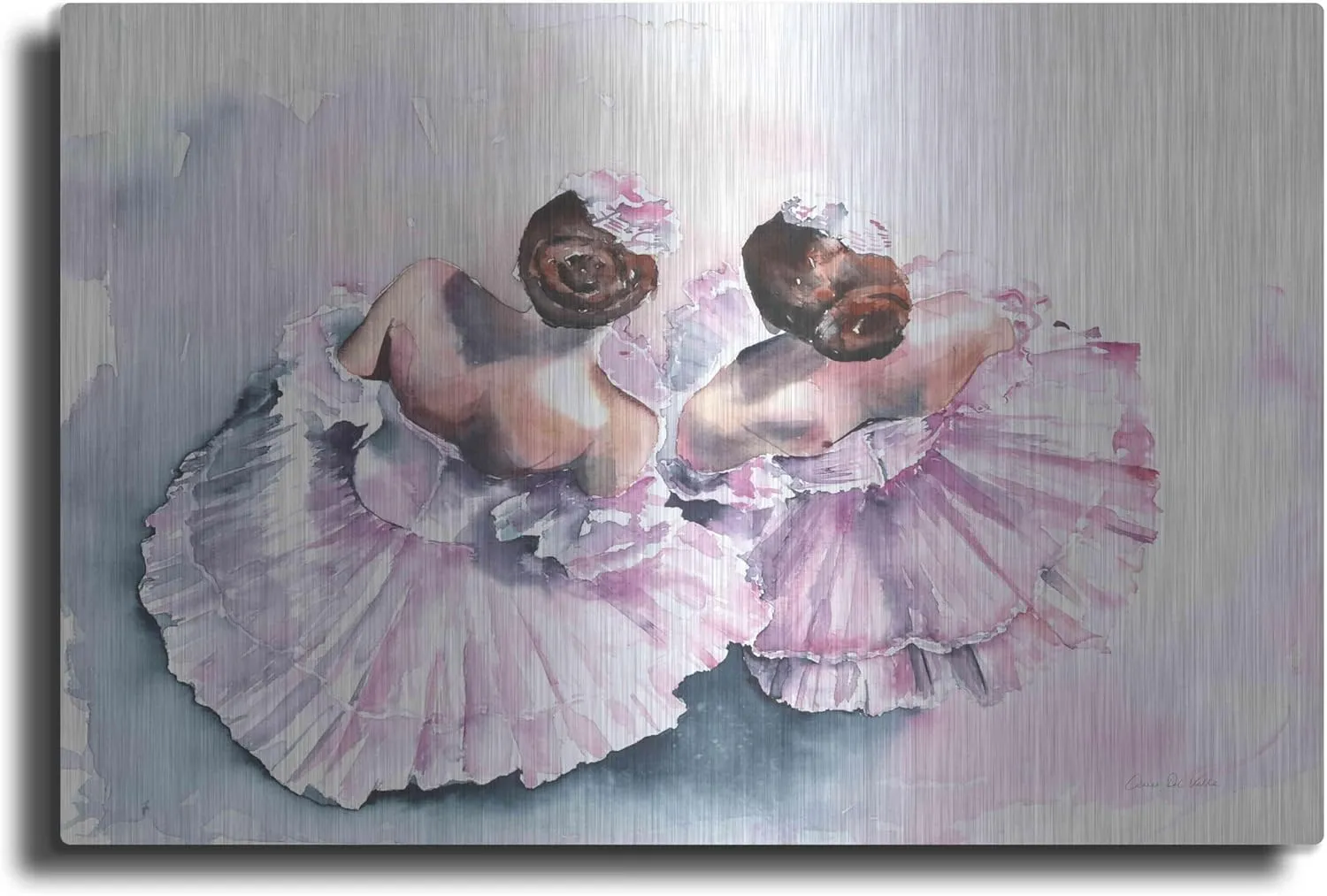 'Ballet III' by Alan Majchrowicz, Metal Wall Art, 16"x12"
