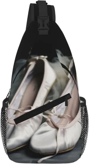 Ballet Shoe Printed Cross Chest Bag Diagonally Chest Messenger Bag