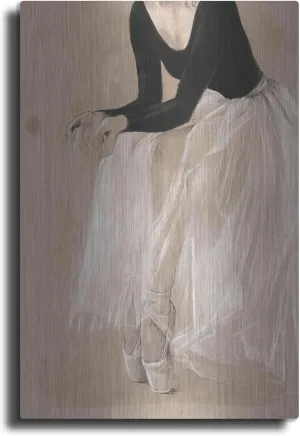 'Ballet Study I' by Jennifer Paxton Metal Wall Art, 24"x36"
