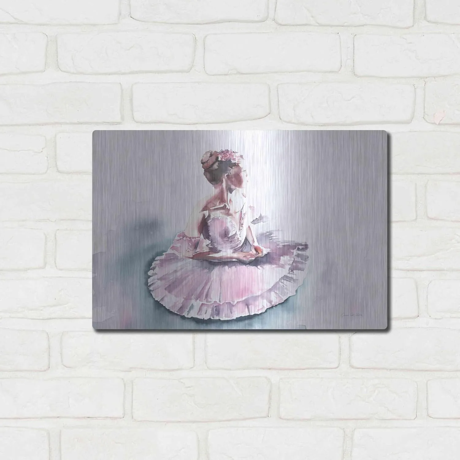'Ballet V' by Alan Majchrowicz, Metal Wall Art, 16"x12"