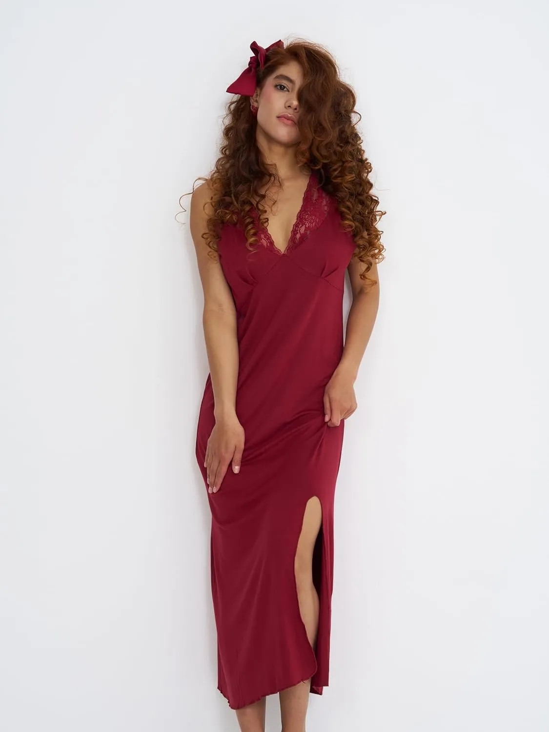 B&B Bomb Baby Nightgowns for Women Sexy Lingerie Soft Sleeveless Dresses