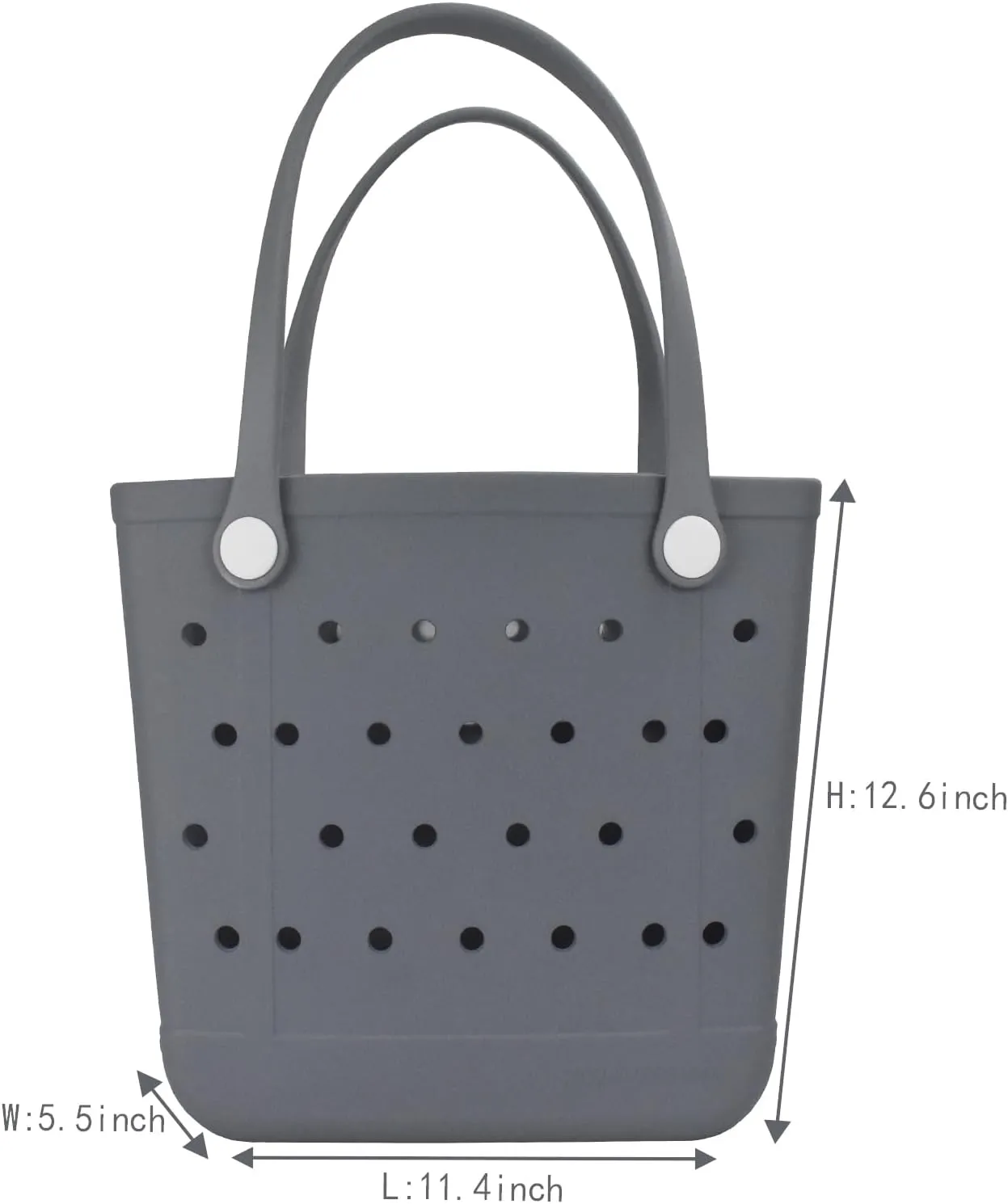 Beach Tote Bag, Original Large Rubber Beach Bag for Women, Pool Bag and Boat Tote
